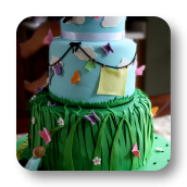 IT'S A BABY GIRL! A cake w/ so many things to CELEBRATE!